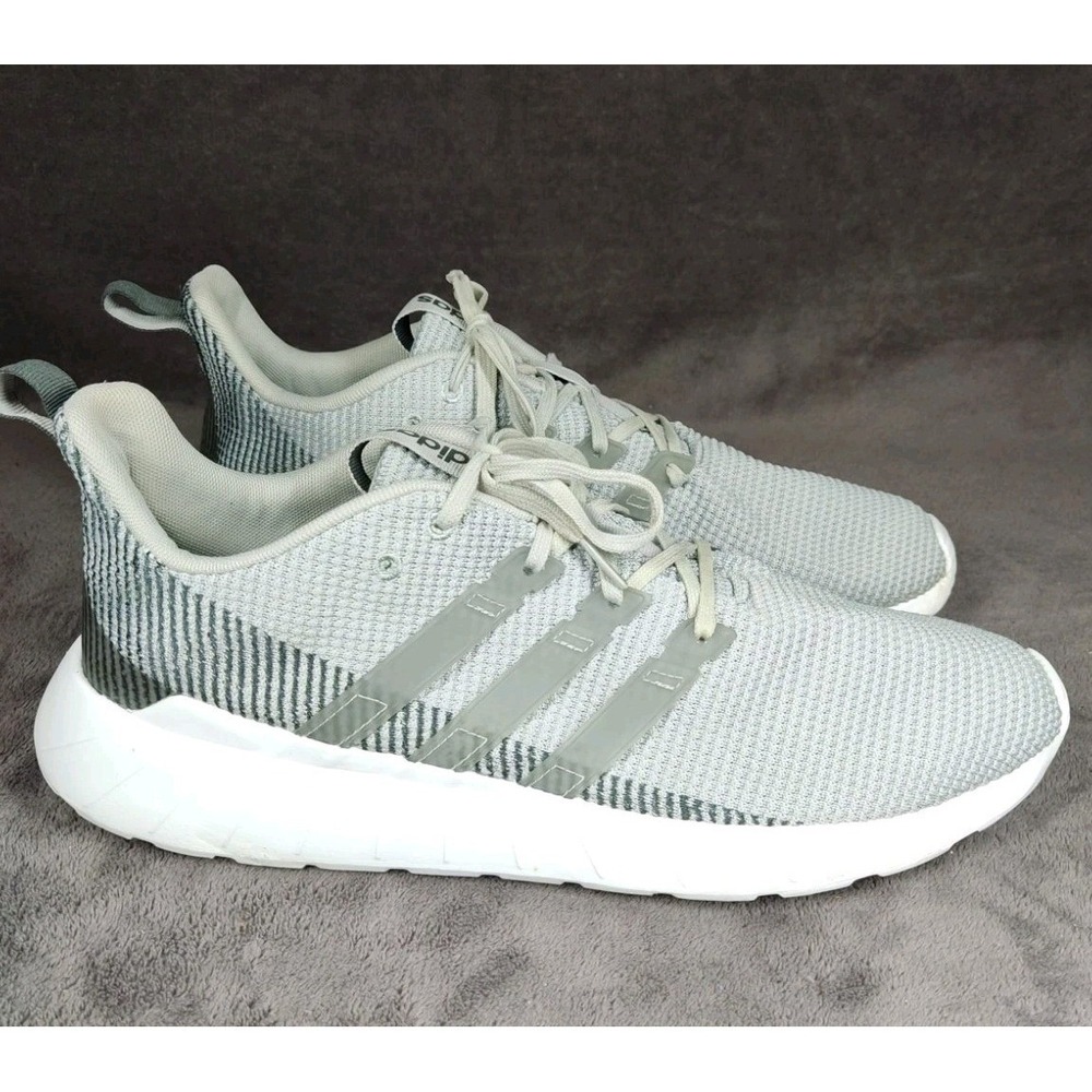 Adidas Questar Flow Grey Athletic Running Shoes Size 13‎